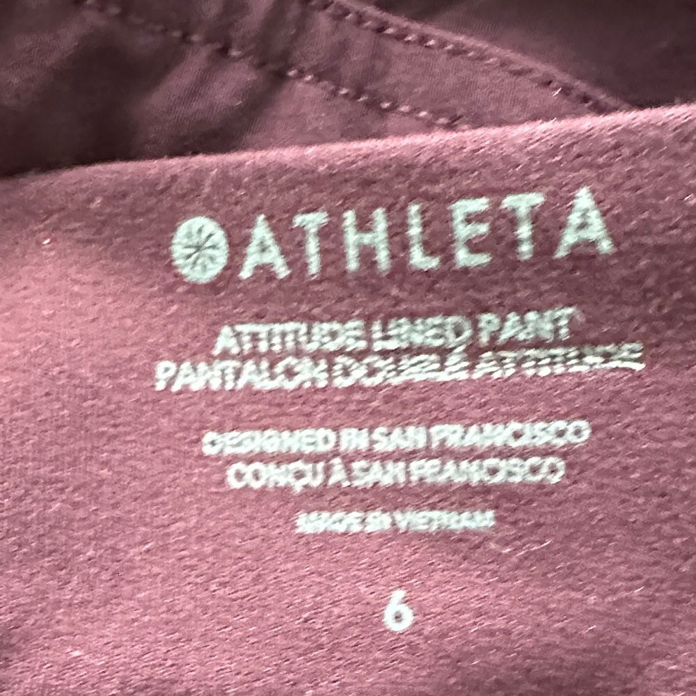 Athleta Plum Drawstring Performance Pants - image 4